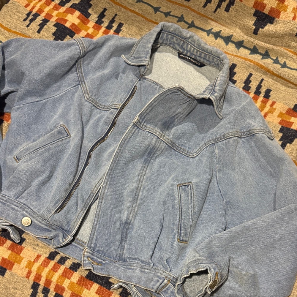 Brandy Melville Light Blue Denim Jacket